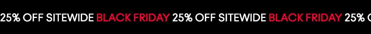 20% Off Sitewide Black Friday